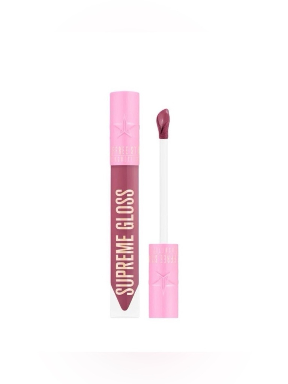 Jeffree Star Supreme Gloss “Improper”NIB Mauve Berry Pink Lip Gloss Full Pigment